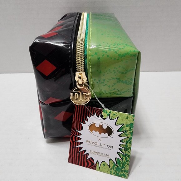 X Revolution Harley Quinn Group -  Cosmetic Bag, 2 Blending Sponges & Eyeshadow - Picture 3 of 11